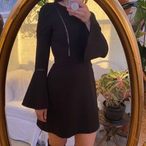 Bell sleeve dress from Nordstrom